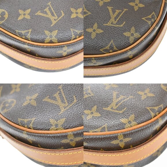 LOUIS VUITTON Jeune Fille GM Shoulder Bag Monogram Leather Brown M51225 32KA603 - Picture 7 of 16